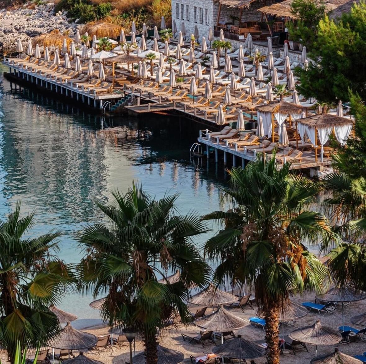 Belaire Luxury Apartment Sarandë Exterior foto